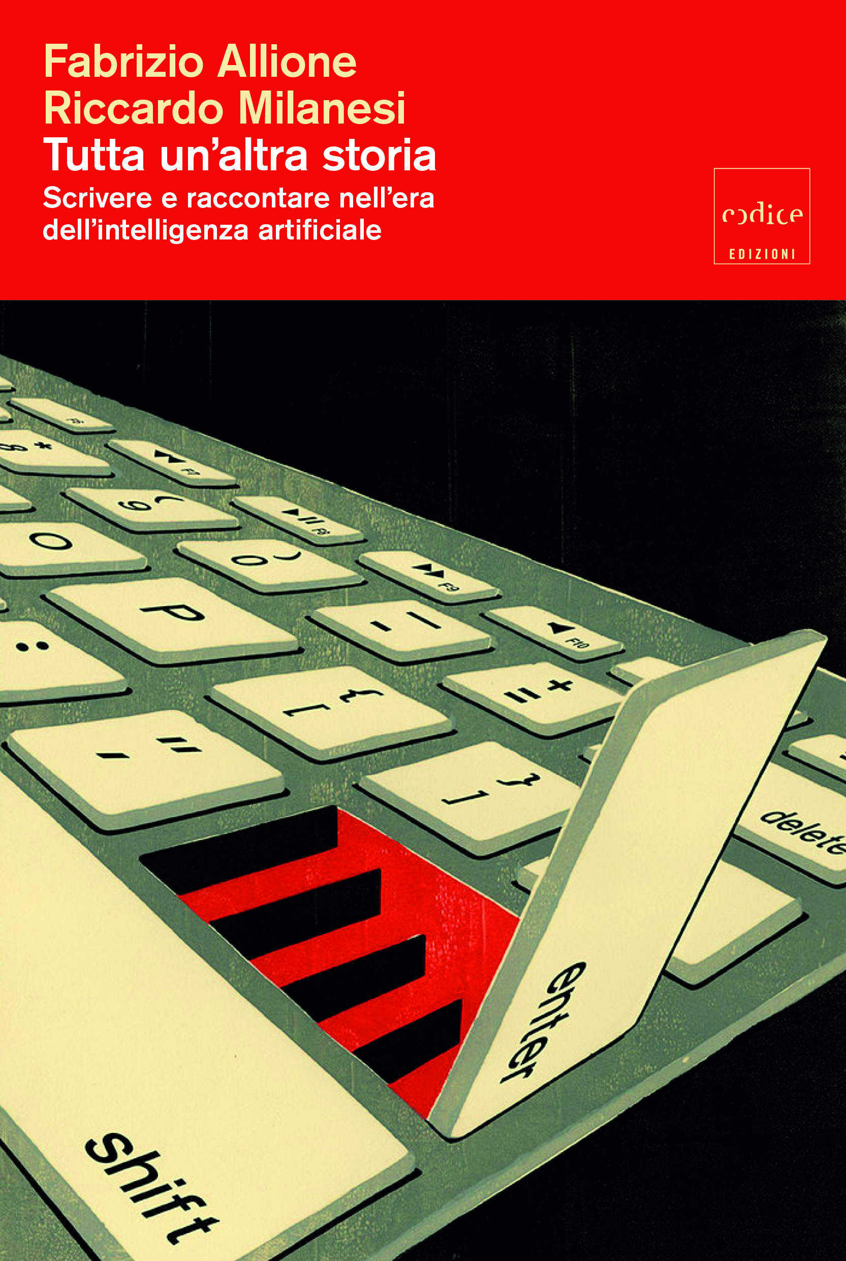 copertina libro sull'AI Tutta un'altra storia