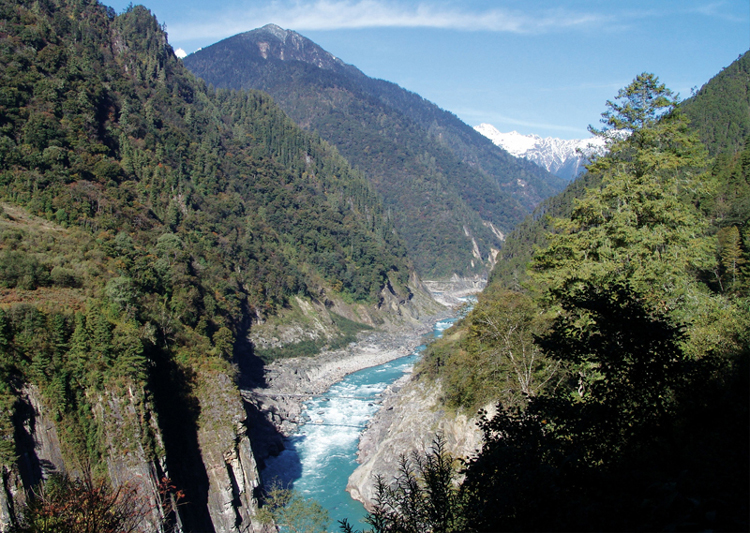 fiume tsangpo