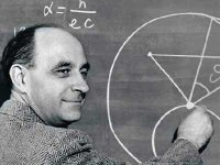 Enrico Fermi alla lavagna