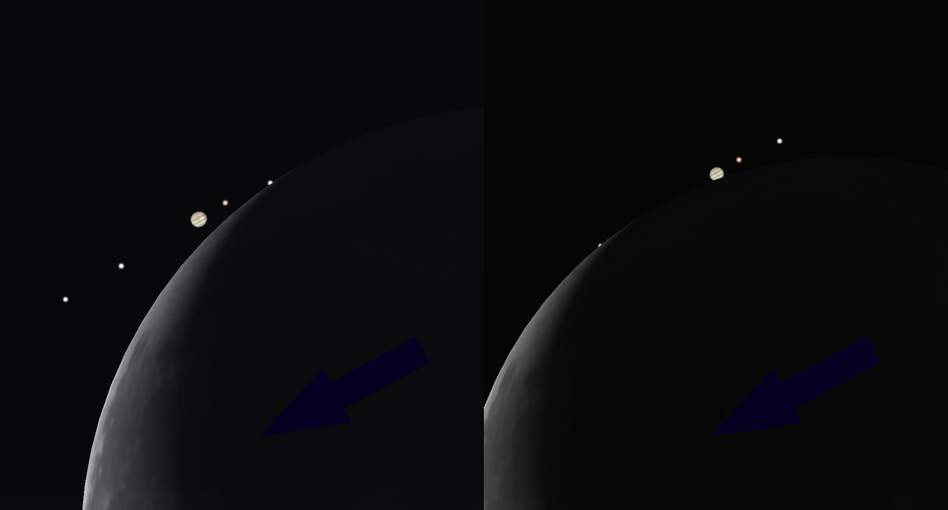 Jupiter Occultation by the Moon
