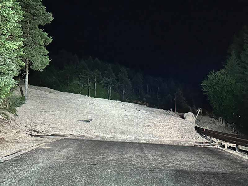 colata detritica a san vito di cadore