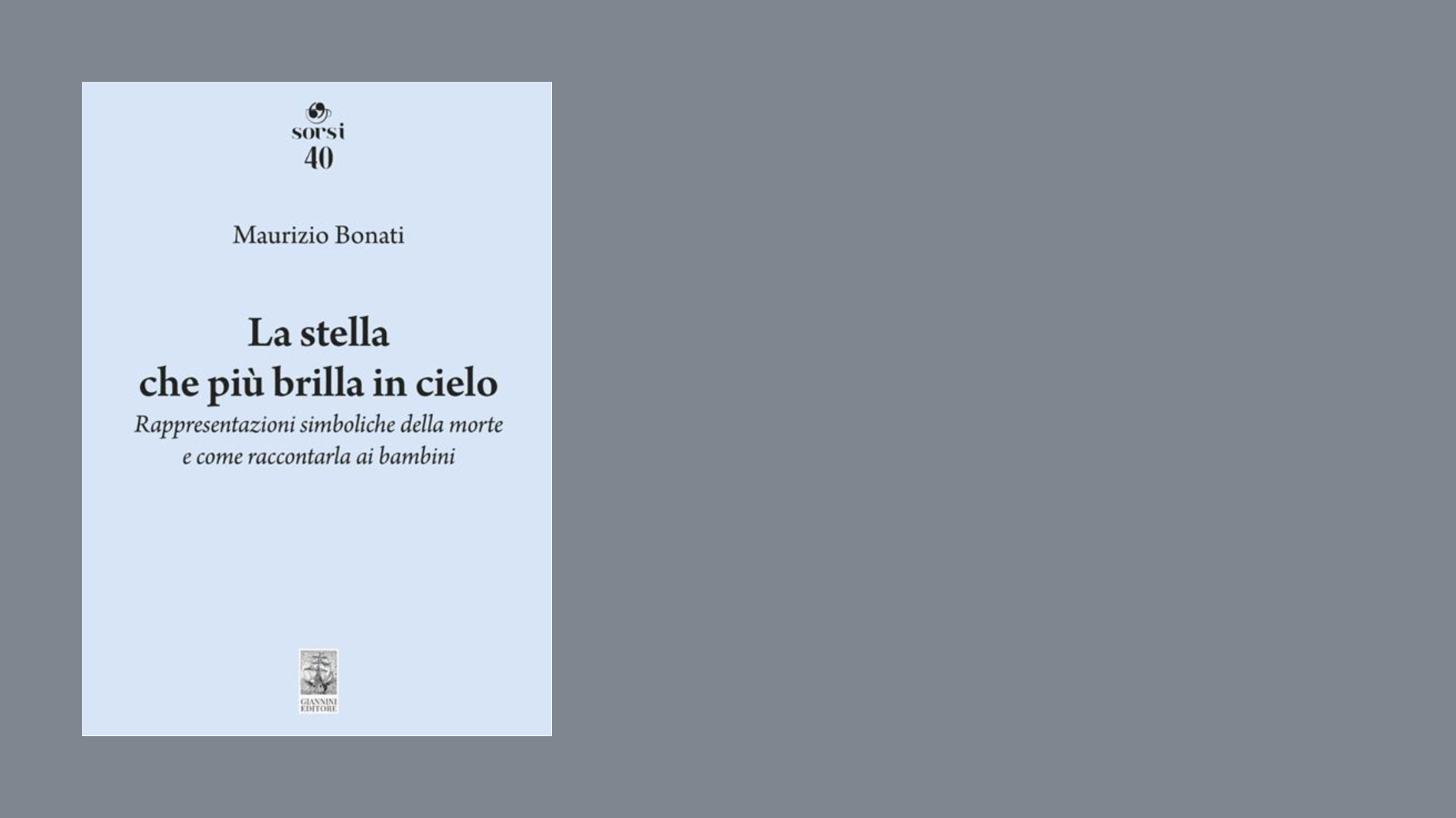 Copertina del libro di Maurizio Bonati