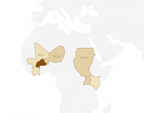 Fascia delle meningiti in Africa  