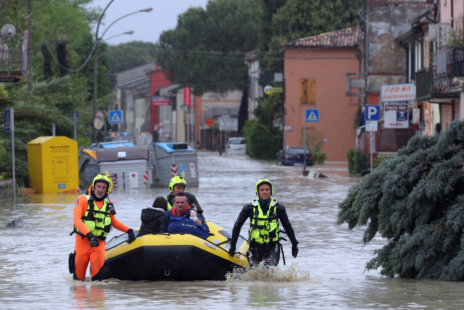 operazioni di soccorso in alluvione 2023