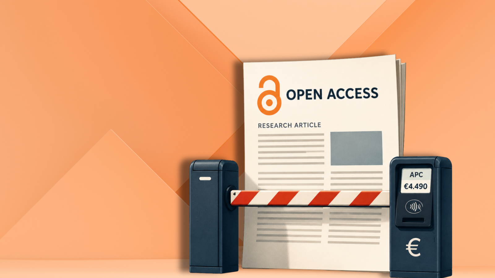 sbarra che blocca un articolo open access