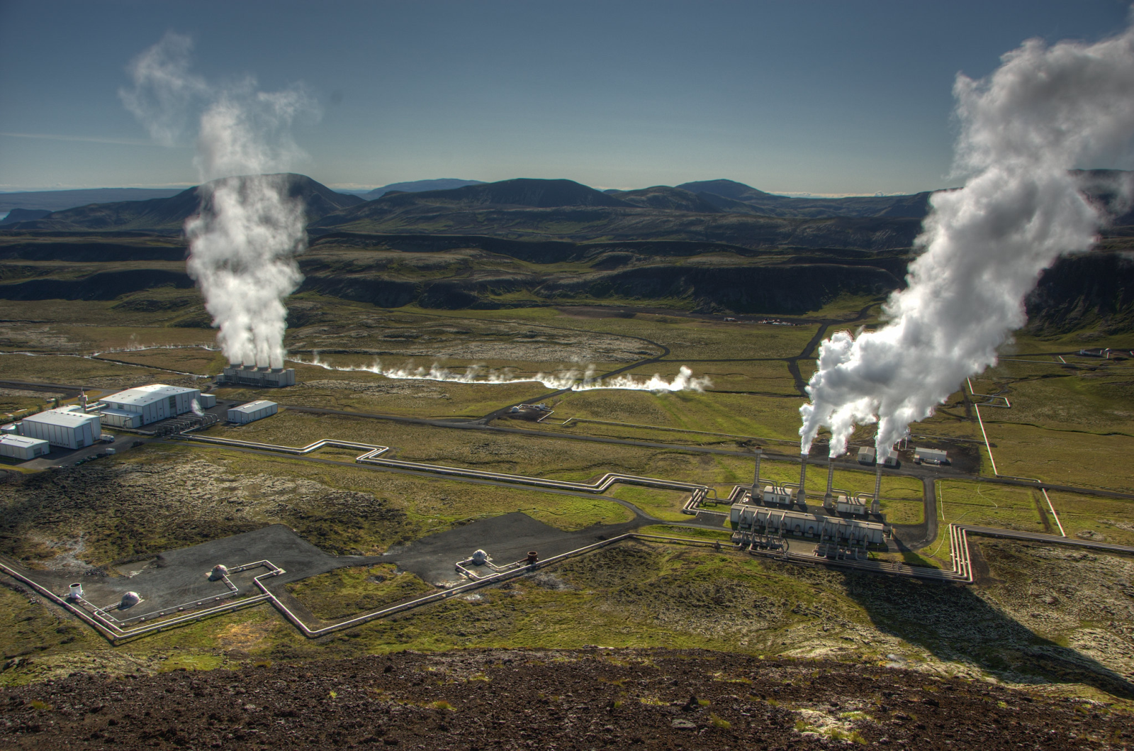 centrale geotermica di Nesjavellir in Islanda
