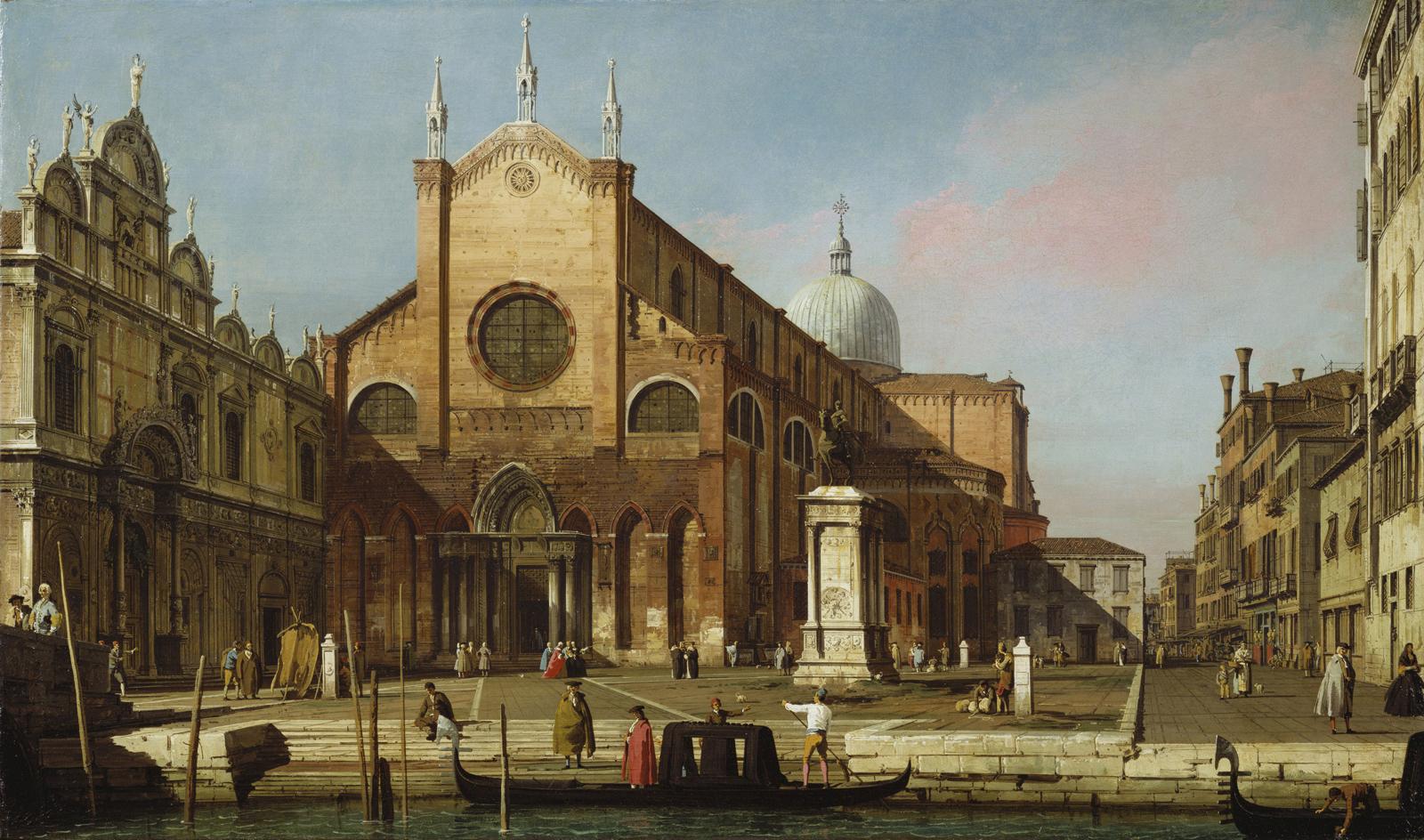 Canaletto, Campo Santi Giovanni e Paolo, 1738 circa.