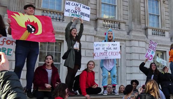 School Students Strike for Climate Action, London February 15 201