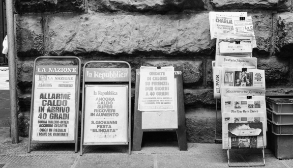 notizie su giornali