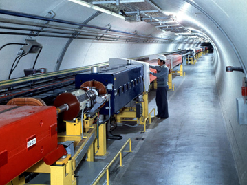 Il tunnel di SPS al CERN