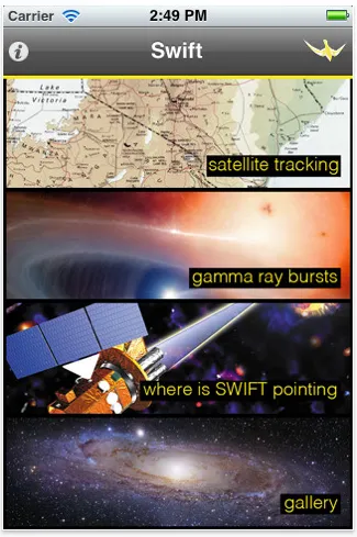 schermata principale