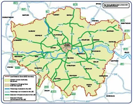 Low Emission Zone di Londra Low Emission Zone di Londra