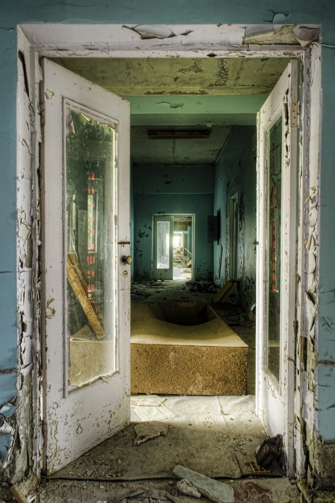 Hall di ingresso dell’ospedale