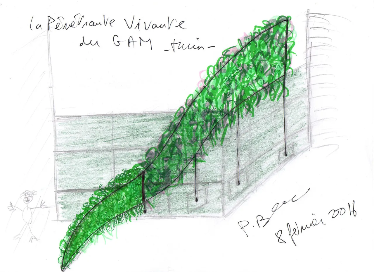 PatricK Blanc - Pénétrante vivante