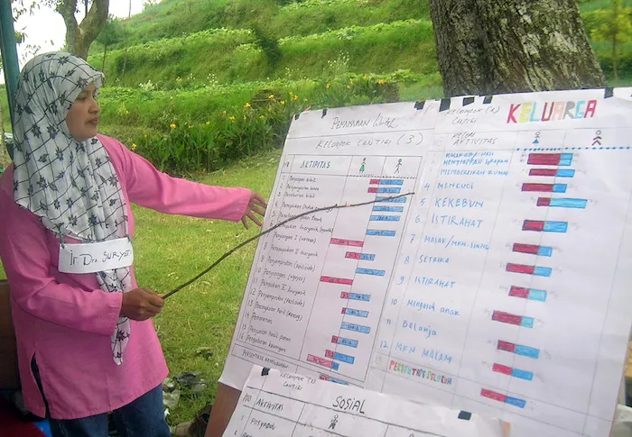A lezione di tecniche di adattamento, Indonesia