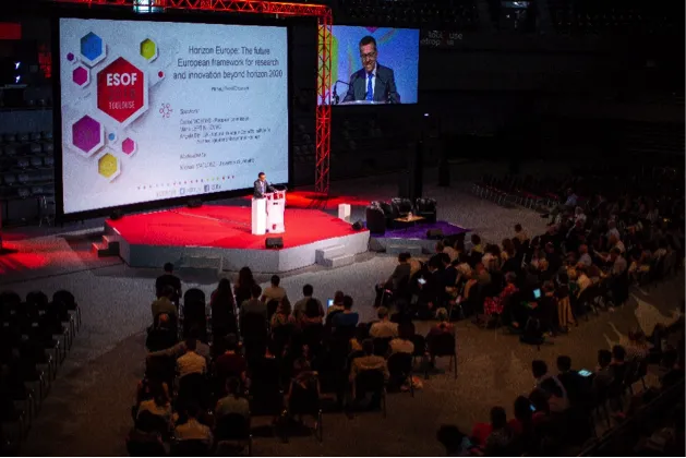 Carlos Moedas a ESOF 2018