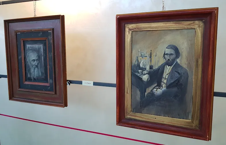 Francesco Selmi nell’arte: due ritratti del chimico italiano dipinti da Luca Migliori, esposti alla mostra commemorativa ‘I volti di Selmi. Immagini di Francesco Selmi…