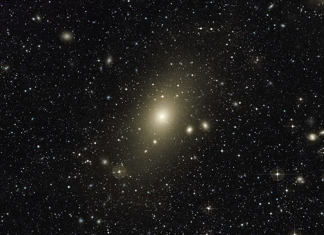 galassia ellittica M 87 dove è situato il buco nero