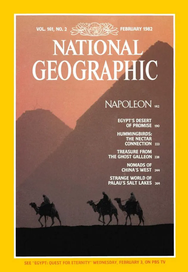 Copertina National Geographic, febbraio 1982