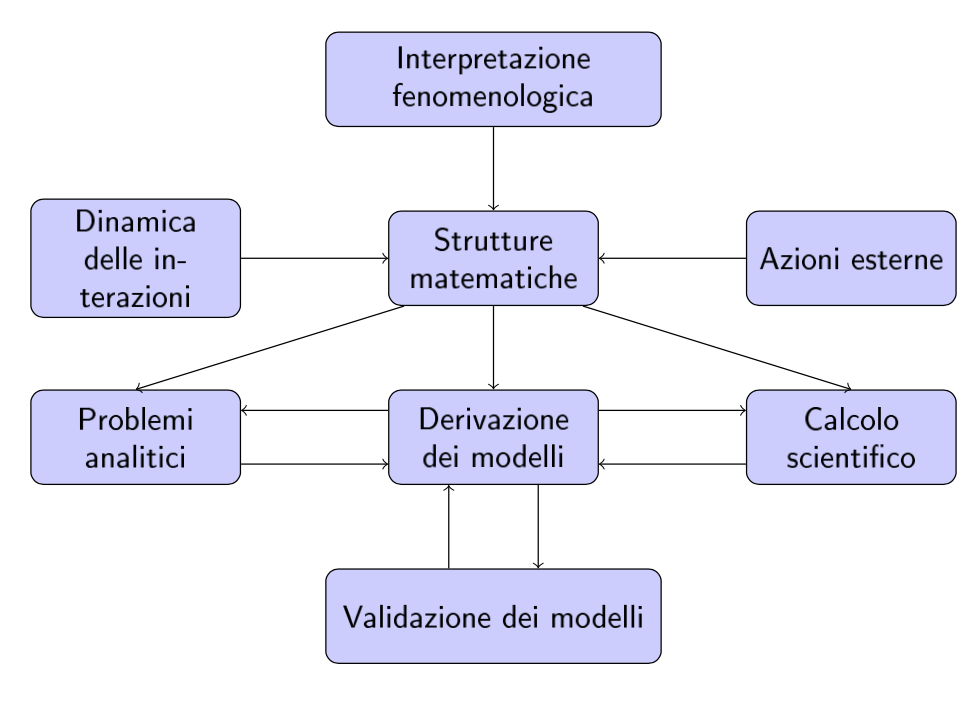 Figura 1. Schema a blocchi della costruzione di un modello