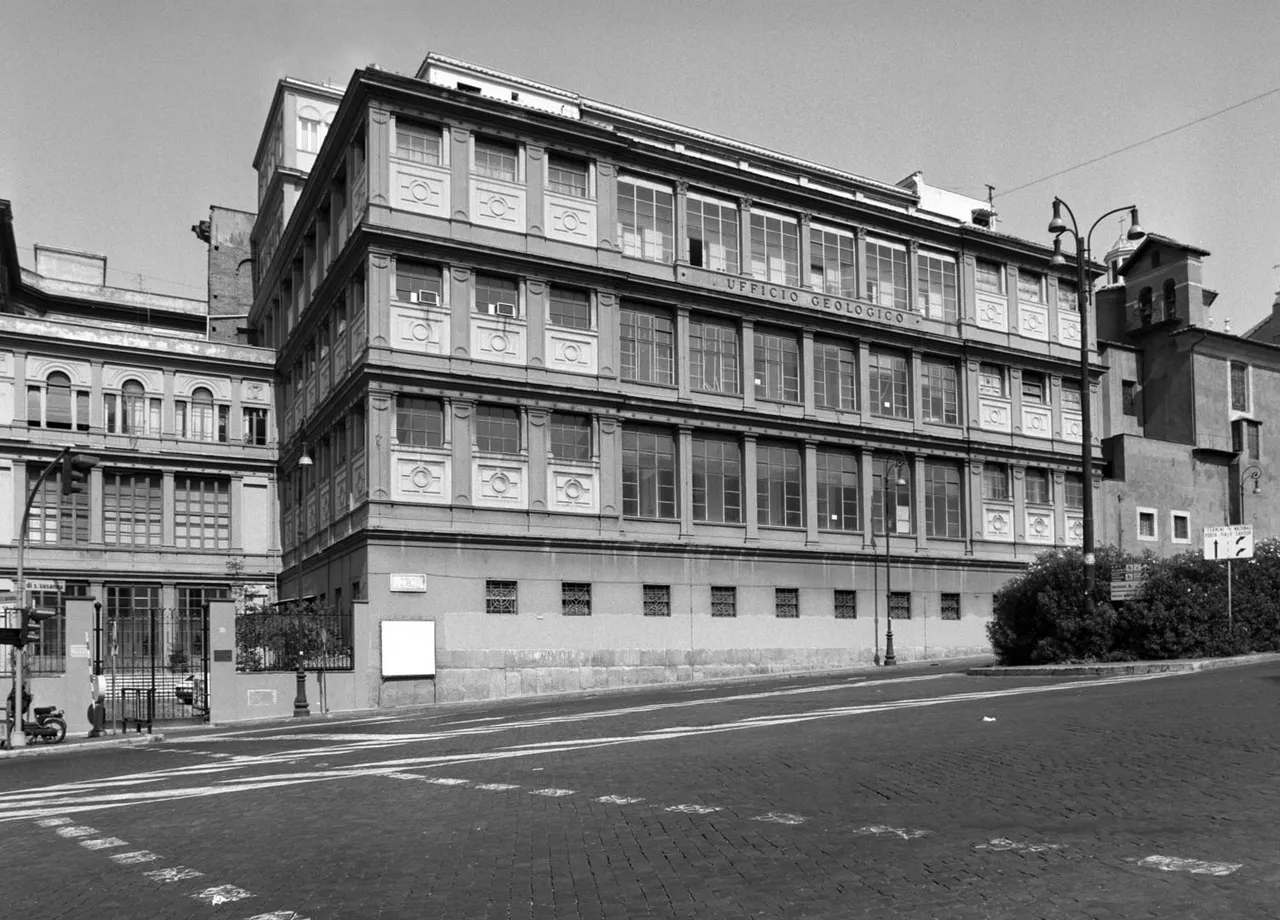 Palazzo Canevari, prima sede del Museo geologico nazionale. Immagine: Wikipedia