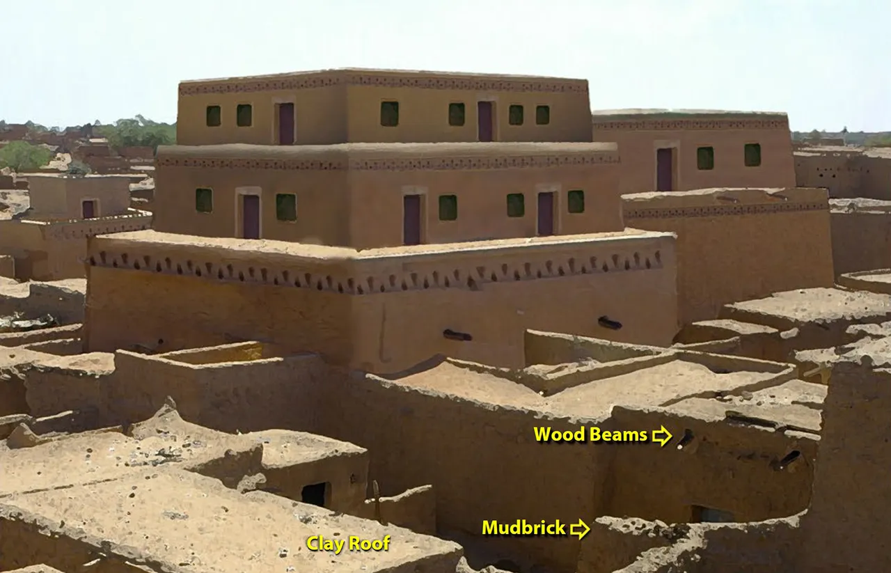 Ricostruzione artistica della costruzione più imponente di Tall el-Hammam. Dai resti rinvenuti, gli archeologi stimano che il palazzo dell’acropoli potesse elevarsi per 4 o 5…
