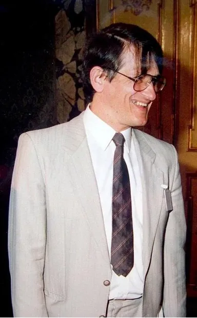 Klaus von Klitzing a Roma nel 1987 per il cinquantenario dell’Istituto di Acustica Orso Maria Corbino del CNR