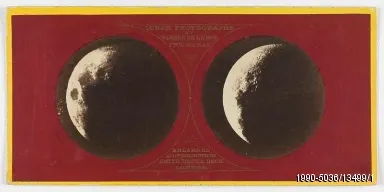 Foto stereoscopica della Luna (1858-59)