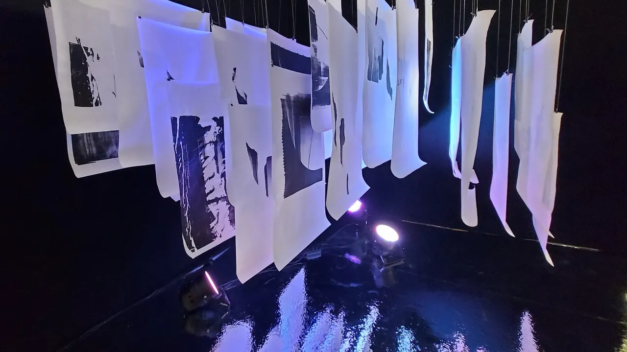 Un’immagine dell’installazione Data with Empathy di Ulriche Kuchner