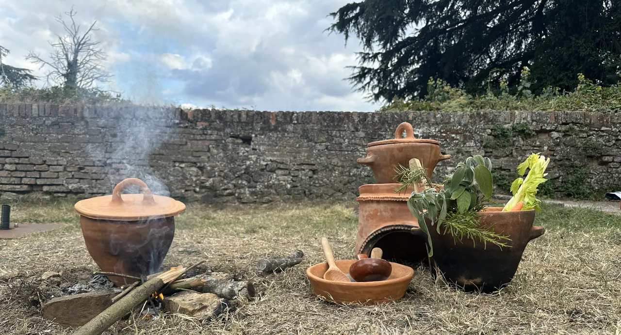 Dimostrazione cottura preistorica
