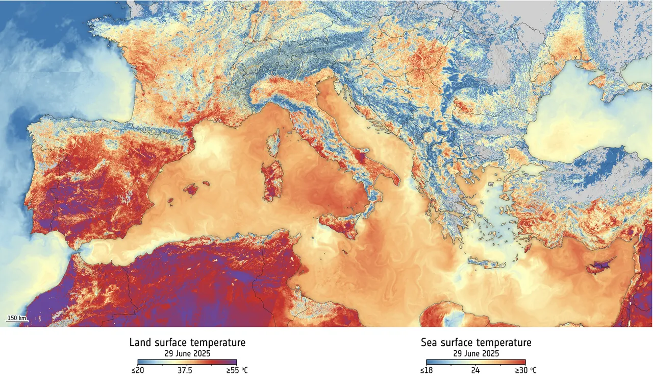 mosaioco temperatura europa