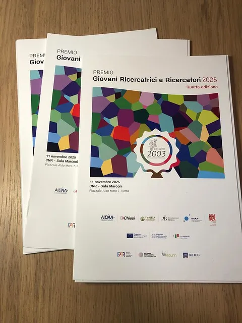 Premio Giovani ricercatrici e ricercatori del Gruppo 2003 ed 2025