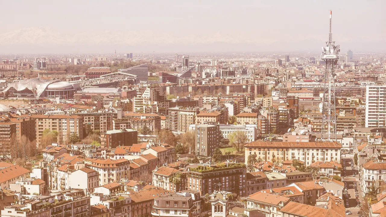 veduta di Milano