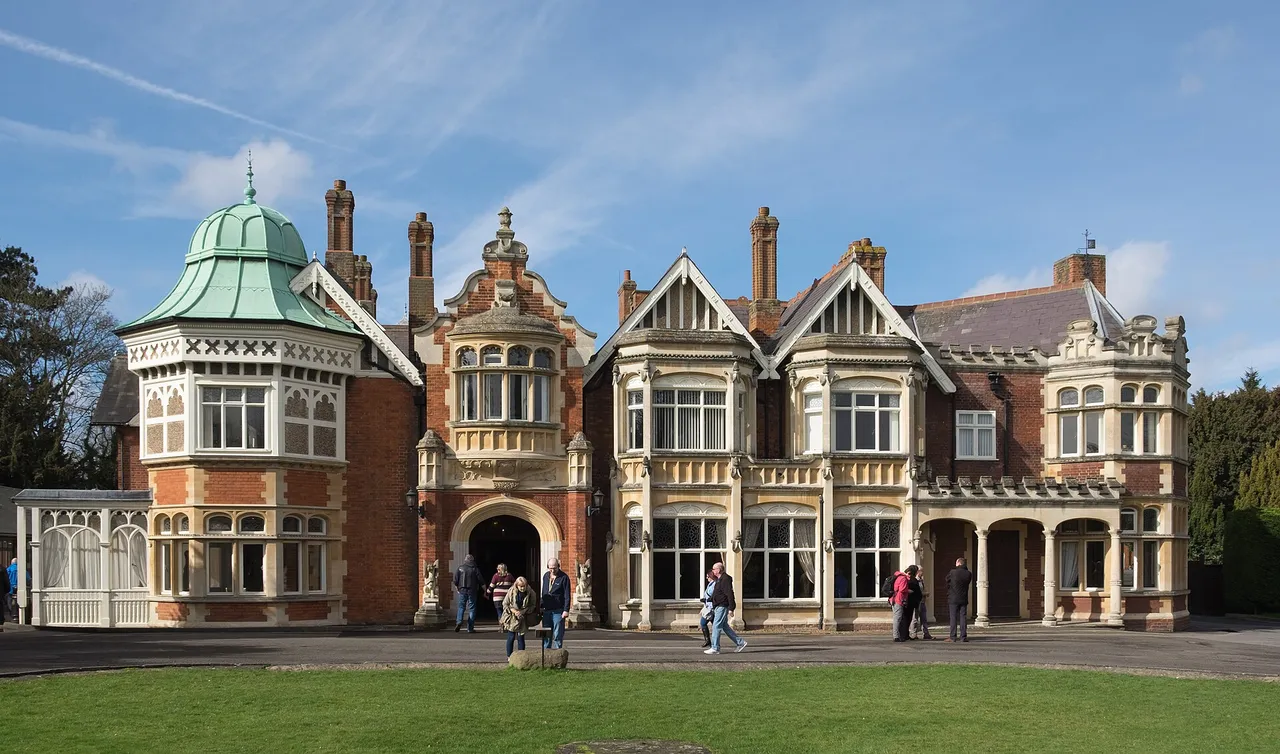 La villa di Bletchley Park, dove lavoravano i decrittatori