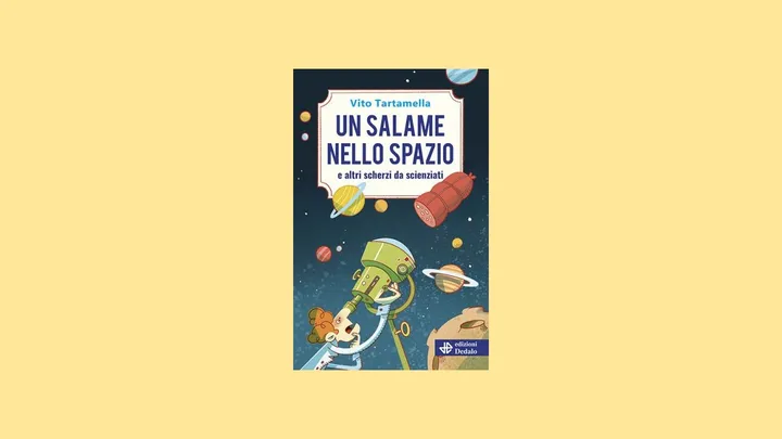 Coperina del libro Un salame nello spazio di Vito Tartamella