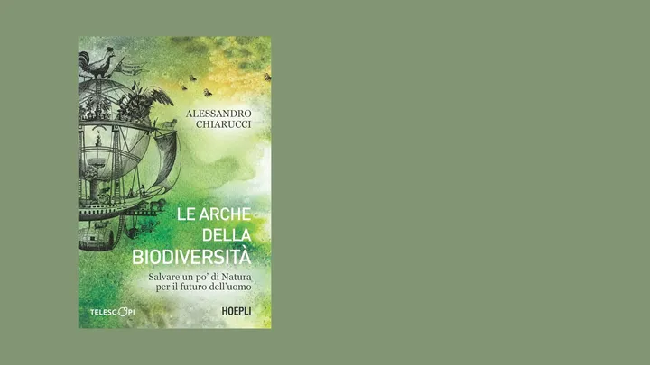 La copertina del libro di Chiarucci Le arche della biodiversita