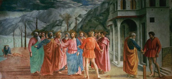 Il pagamento del tributo di Masaccio