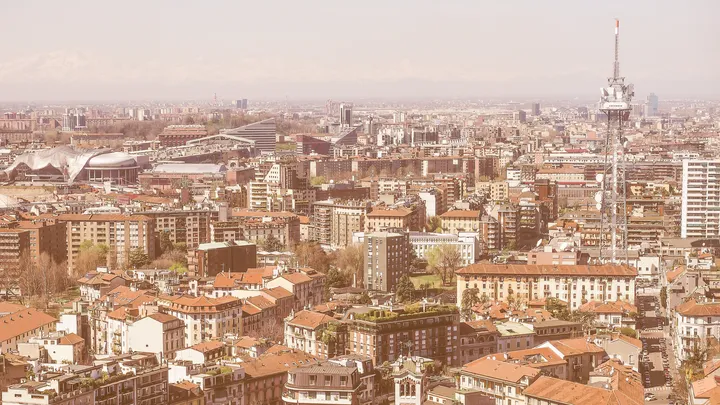 veduta di Milano