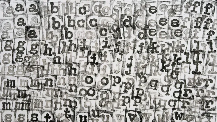 lettere sparse
