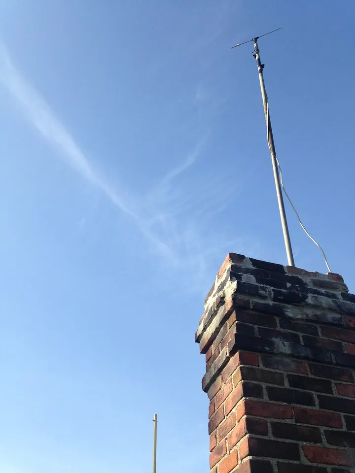 Antenne televisive sui tetti