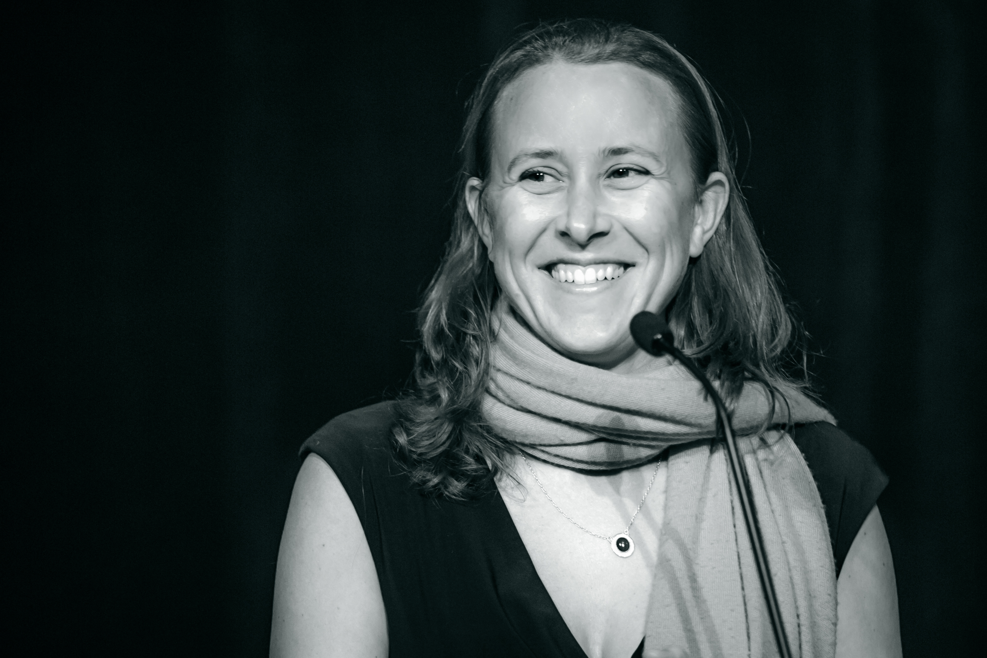 Anne Wojcicki, co-fondatrice di 23andMe, 5 aprile 2012. Credit:Thomas Hawk / Flickr. Licenza: CC BY-NC 2.0. 